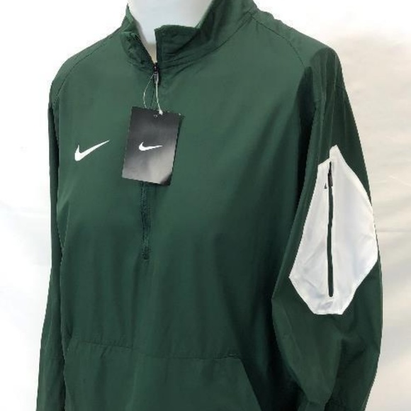 Nike Other - Nike Green Michigan State 1/4 Zip Jacket